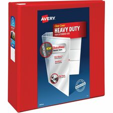 Avery® Heavy-Duty View Binders with One Touch EZD Rings
