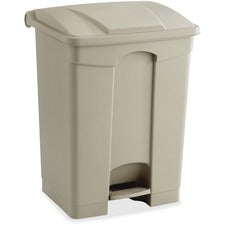 Safco Plastic Step-on Waste Receptacle