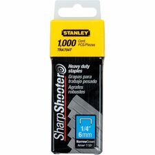 Stanley SharpShooter Heavy-Duty 1/4" Staples
