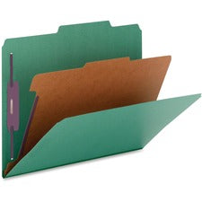 Nature Saver 2/5 Tab Cut Legal Recycled Classification Folder