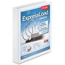 Cardinal® ExpressLoad ClearVue Lock D-Ring Binder