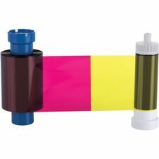 SICURIX Dye Sublimation, Thermal Transfer Ribbon Cartridge - YMCKOK - 1 Each