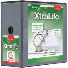 Cardinal® Xtralife ClearVue Locking Slant-D Binder
