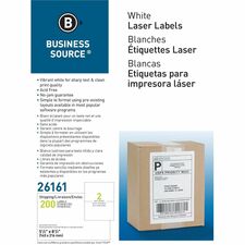 Business Source Shipping Labels