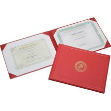 SKILCRAFT® USMC Seal Award Certificate Binder