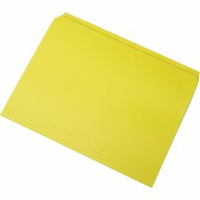 SKILCRAFT® Straight Tab Cut Letter Recycled Storage Folder