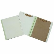 SKILCRAFT Letter Recycled Classification Folder with Fastener