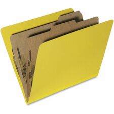 SKILCRAFT® Letter Recycled Classification Folder with Fastener