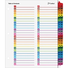 Cardinal® OneStep Printable Dividers