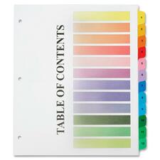 SKILCRAFT 3HP Printable Table of Contents Sheets