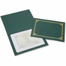SKILCRAFT® Letter, A4 Recycled Certificate Holder