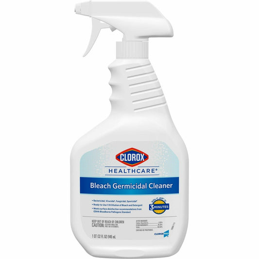 Clorox Healthcare Bleach Germicidal Cleaner Spray - 6 / Carton