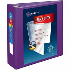 Avery® Heavy-Duty View Binders with One Touch EZD Rings
