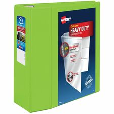 Avery® Heavy-Duty View Binders with One Touch EZD Rings
