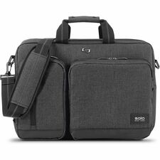 Solo Urban Carrying Case (Briefcase) for 15.6" iPad Notebook - Gray, Black