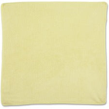 Rubbermaid Commercial 16x16 Light Commercial MF Cloth Yellow