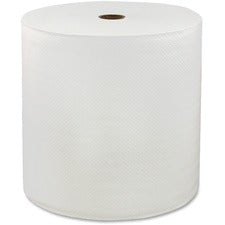 LoCor Hardwound 1-Ply Paper Towels, 850' Per Roll, Pack Of 6 Rolls