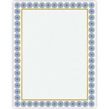 Geographics Award Certificates Burgundy Gold Foil