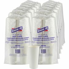 Genuine Joe 20 oz Disposable Hot Cups