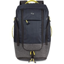 Solo Velocity Carrying Case (Backpack) for 17.3" Apple iPad Notebook - Blue Gray