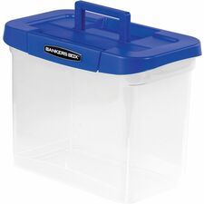 Bankers Box Heavy-Duty Portable File Box