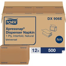 TORK Xpressnap Natural Dispenser Napkin N4