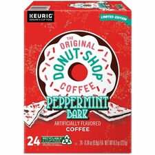 The Original Donut Shop® K-Cup, Pod Peppermint Bark Keurig Single-Serve K-Cup Pods, Light Roast Coffee, 24 Count