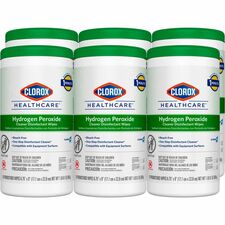 Clorox Healthcare Hydrogen Peroxide Cleaner Disinfectant Wipes