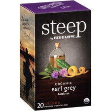 Steep by Bigelow® Organic Earl Grey Black Tea Bag