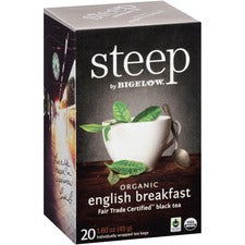 Steep by Bigelow® Organic English Breakfast Black Tea Bag