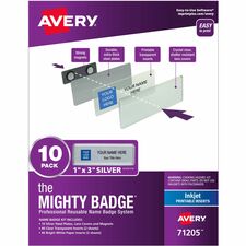 The Mighty Badge® by Avery® Mighty Badge Professional Reusable Name Badge System