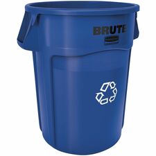 Rubbermaid Commercial Brute 44-Gallon Vented Recycling Container