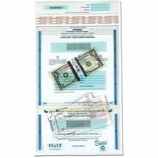 ICONEX SecurIT 6.0 mil Plastic Disposable Deposit Bags