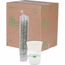 Eco-Products 16 oz GreenStripe Cold Cups