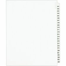 Avery Standard Collated Legal Dividers