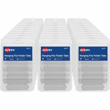 Avery® Hanging File Folder Tabs, 1/5 Cut, 20 Total (06727)