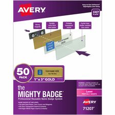 The Mighty Badge® by Avery® Name Badge Kits