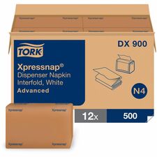 TORK Xpressnap White Dispenser Napkin N4