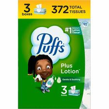 Puffs Plus Lotion Facial Tissue