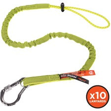 Ergodyne 3100-BULK Single Carabiner Tool Lanyard - 10lbs