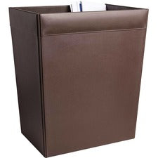 Dacasso Leather Waste Basket