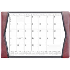 Dacasso Leather Calendar Desk Pad
