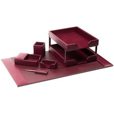 Dacasso Bonded Leather Desk Set