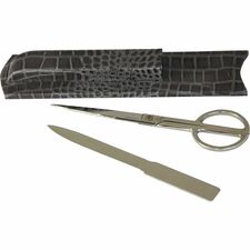 Protacini Castlerock Gray Italian Patent Leather Library Set