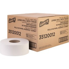 Genuine Joe 1-ply Jumbo Roll Bath Tissue
