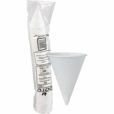 Solo Eco-Forward 4 oz Treated Paper Cone Water Cups