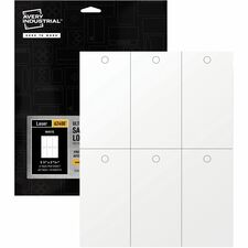 Avery® UltraDuty Plastic Tags, 5.5" x 2.83" , White(62400)