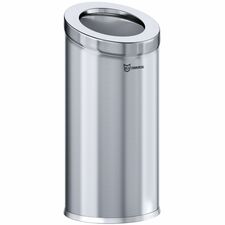 HLS Commercial 15-Gallon Round Open Top Trash Can