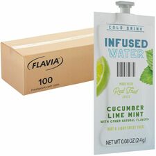 Flavia Cucumber Lime Mint Infused Water Freshpack