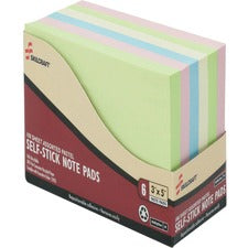 SKILCRAFT Self-Stick Note Pads